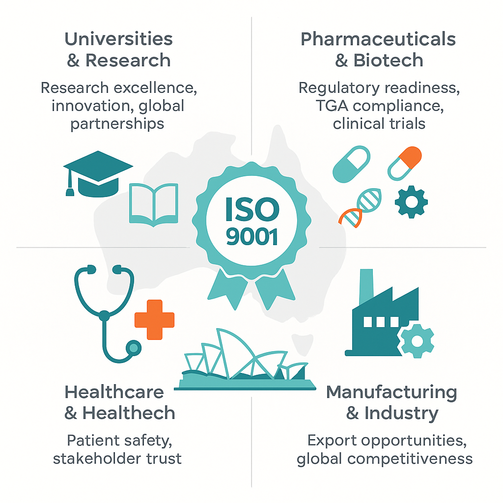 ISO 9001 Certification in Australia